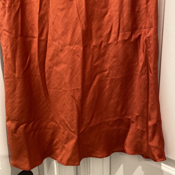 NWT Free People Normani bias satin midi skirt size 12 - Picture 7 of 9